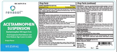 Revasol Acetaminophen Suspension (Revasol Acetaminophen Suspension)